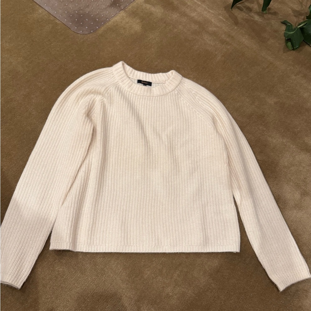 Quince Cream Sweater